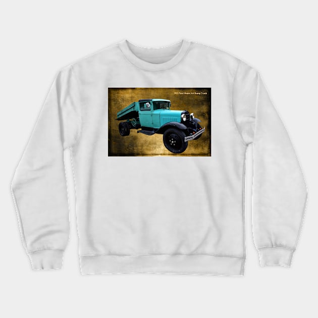 1931 Ford Model AA Dump Truck Crewneck Sweatshirt by JimDeFazioPhotography